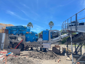 時產(chǎn)150-200噸的移動破碎站需要多少錢？